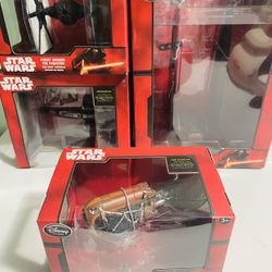 disney star wars die cast Lot 4 NIB read description for Which Are Included