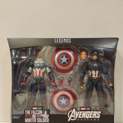 Captain America Sam Wilson And Steve Roger's Deluxe 2pk