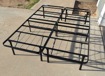FULL 14" Tall Foldable Platform Bed Frame