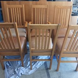 White Oak Dining Table
