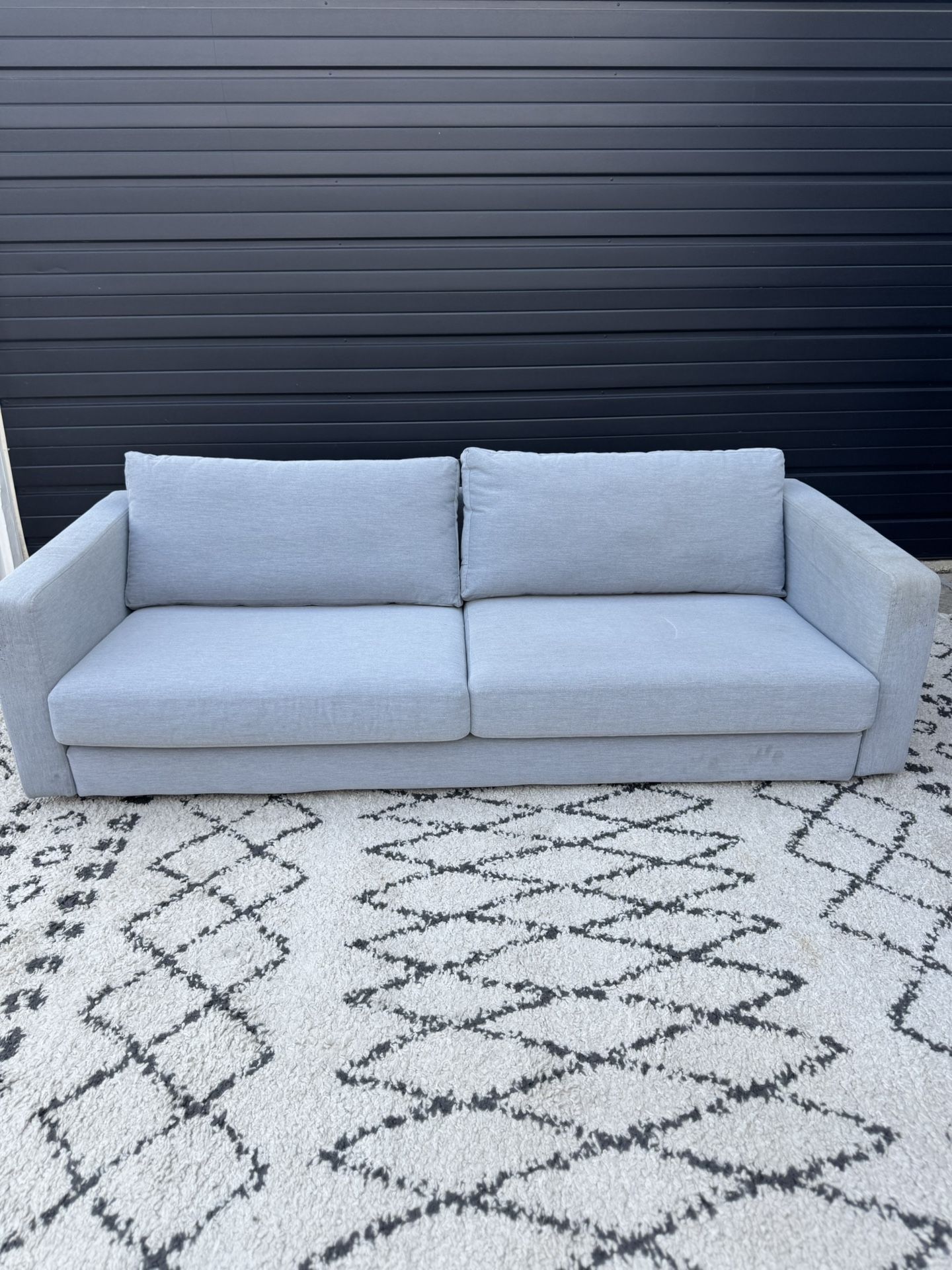 MODERN GREY COUCH