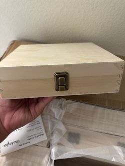 Rustic Cigar Wood Memory Boxes 24