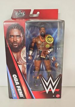 WWE Elite Series 121 'The Ruler' Oba Femi Figure MIB Mattel 1st Figure