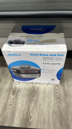 Midea dual zone hot pot