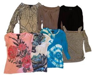 Lot of 7 Women's INC International Concepts Tops Size Small