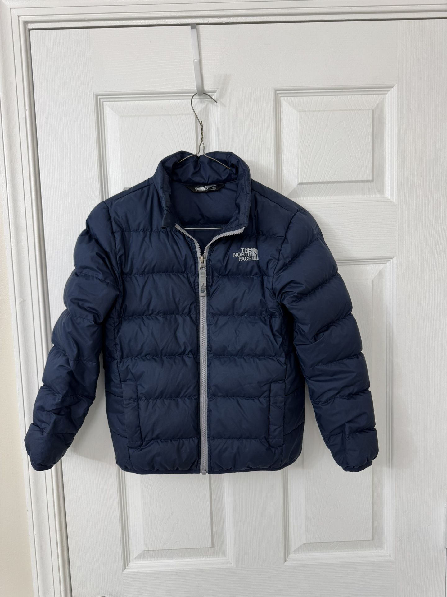 Boys Size 7/8 The North Face Winter Puffer Jacket Like New Condition In Weston