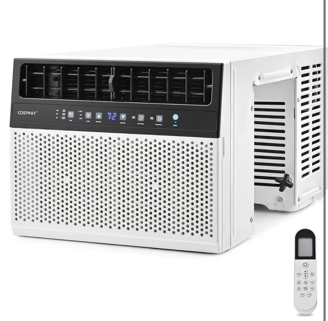 Antarctic Star U-Shaped Air Conditioner Window Unit 12000BTU, Ultra Quiet Window Air Conditioner Cools up to 550 Sq. Ft, Saddle Window AC Units with F