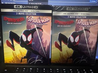 Spider-Man Into The Spider Verse & Across The Spider Verse 4K