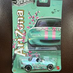 Hot Wheels Silver Series Mazda MX-5 Toyota Supra Arizona 7-Eleven Diecast