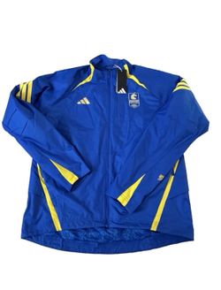 ADIDAS Boston Marathon 2026 Celebration Jacket Mens Medium M Windbreaker KE8235