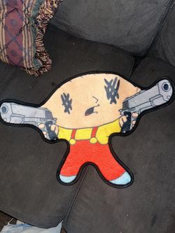 STEWIE GRIFFIN HANDMADE RUG