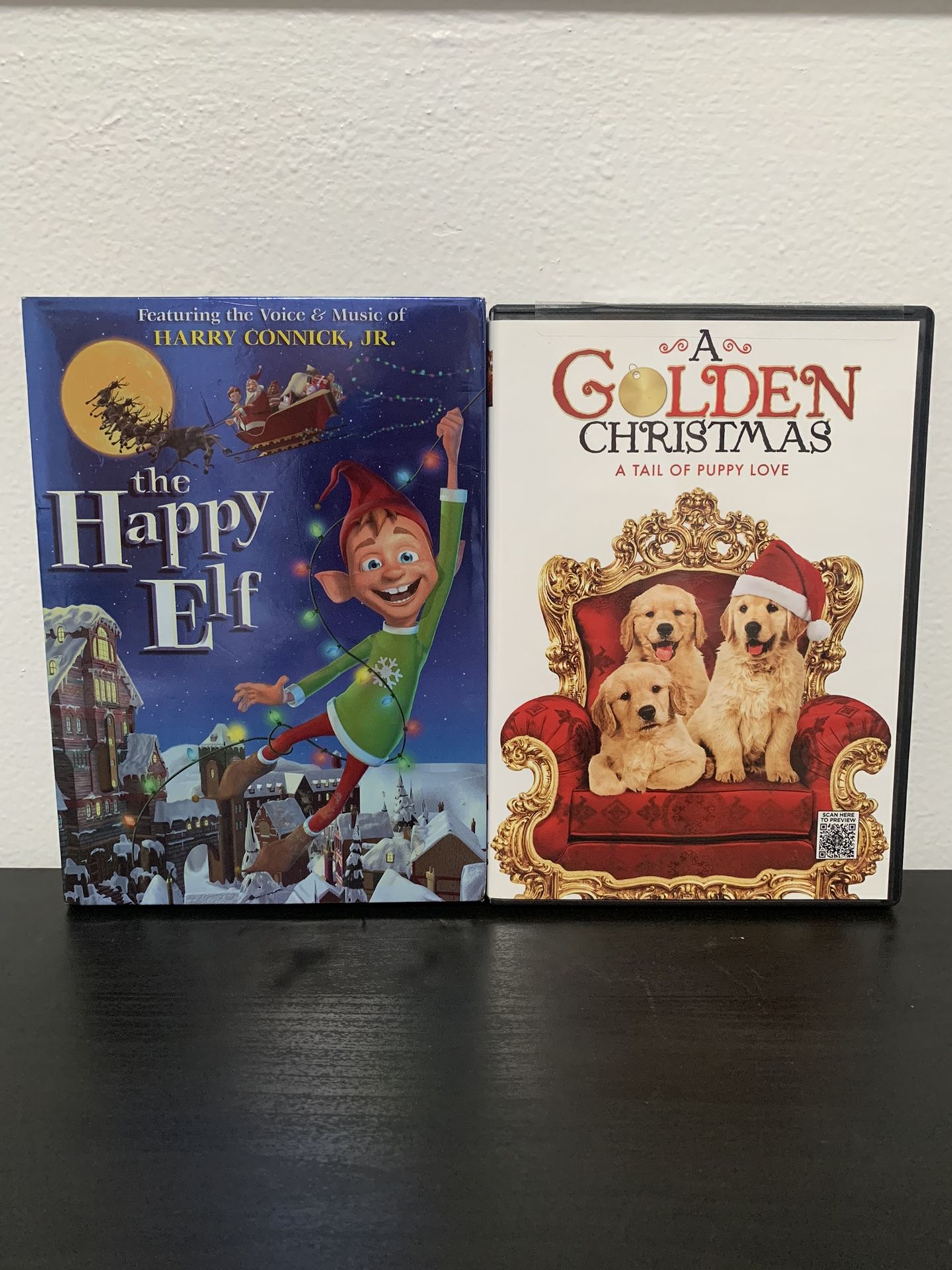 Christmas DVD Bundle - The Happy Elf + A Golden Christmas - 3 Elf Games - Movies