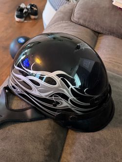 Skull Cap Motorcycle Helmet