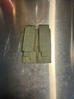 Double Green Mag Pouch