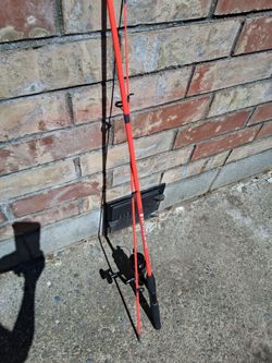 Shakespeare rod with daiwa wheel