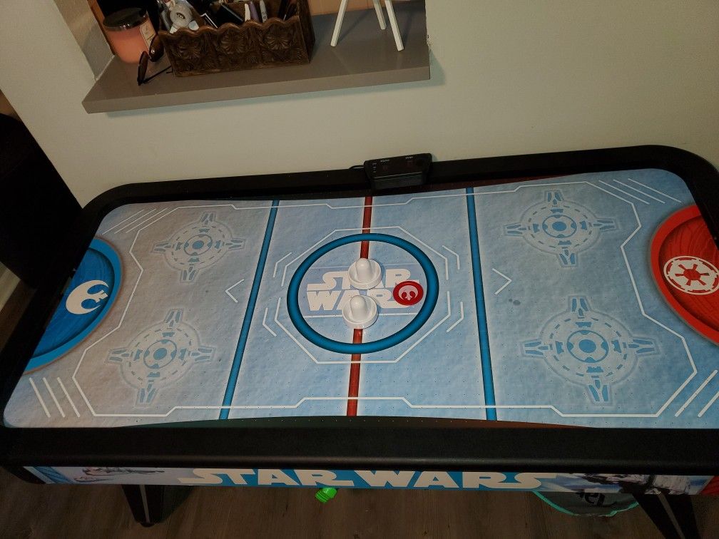 Air Hockey Table, Star Wars, Electronic Scoring