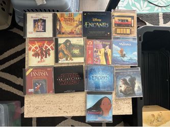 Disney CD Music Soundtrack Collection LOT