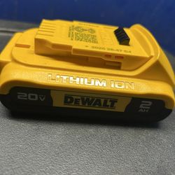 New 20v Dewalt Battery  $35