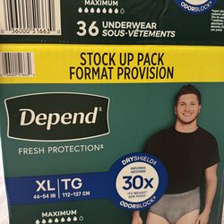 DependsXL mens briefs