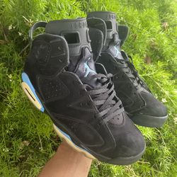 Jordan 6 UNC Black SIZE 9.5