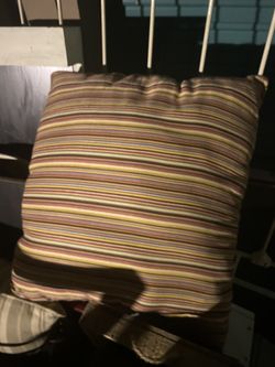 Large Pillow Rustic Colors