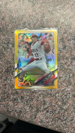 2021 Ohtani Ben Baller Gold & Green Refractor