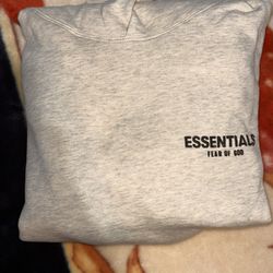 Essential Hoodie Grey 