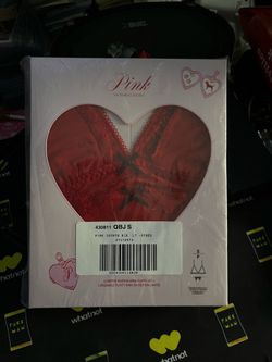 Victoria’s Secret PINK Wink Flirty Triangle Bra V STRING , Gift Box Size S