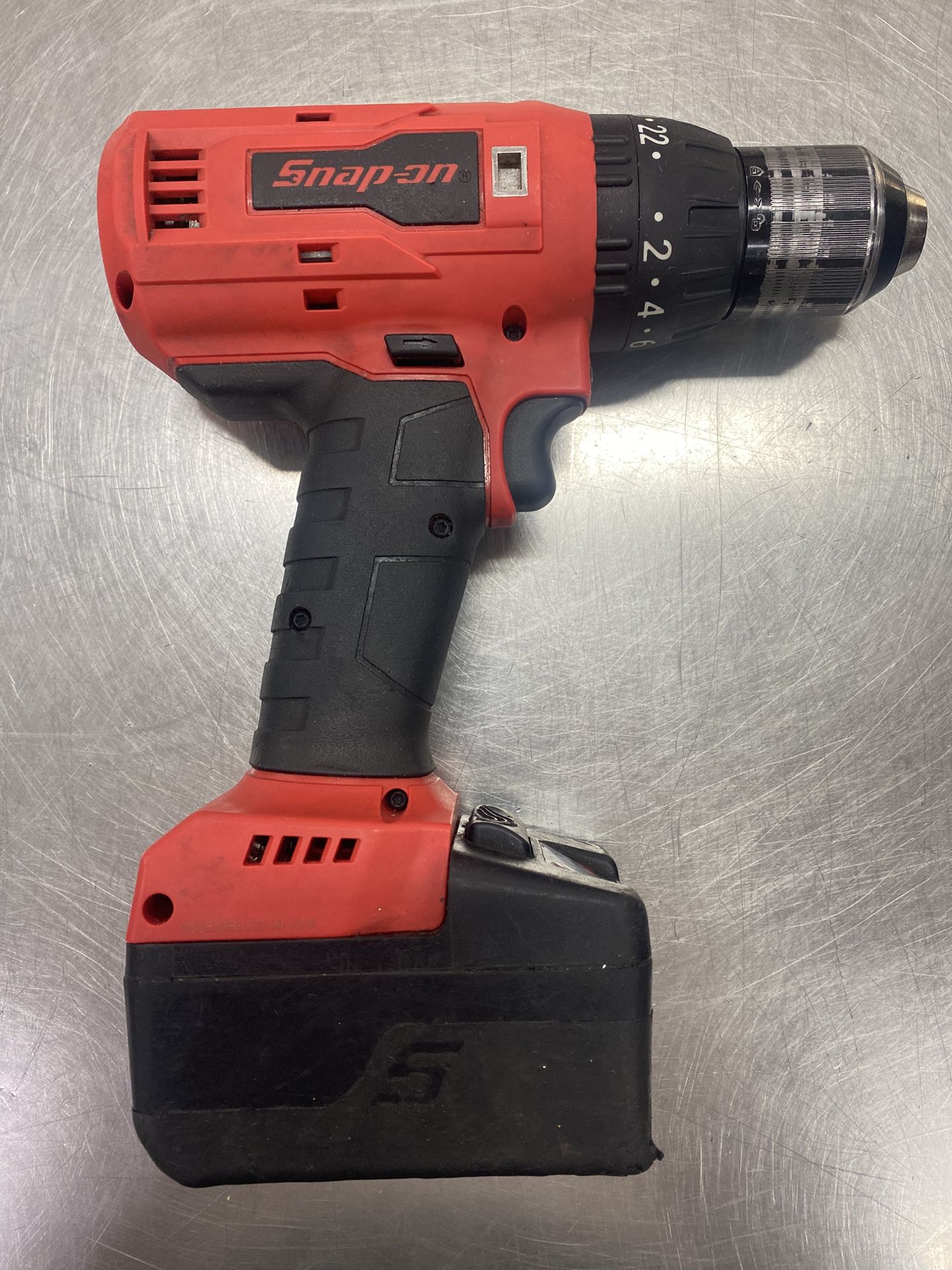 Snap-On Drill W/ 18V 5.0 Battery