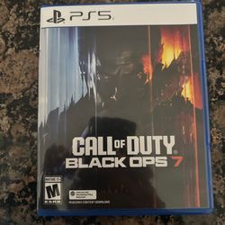 PS5 Call of Duty Black Ops 7