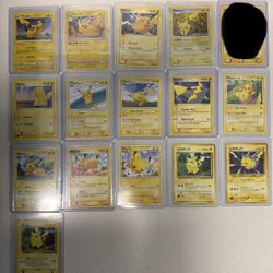 Large Pikachu Lot 