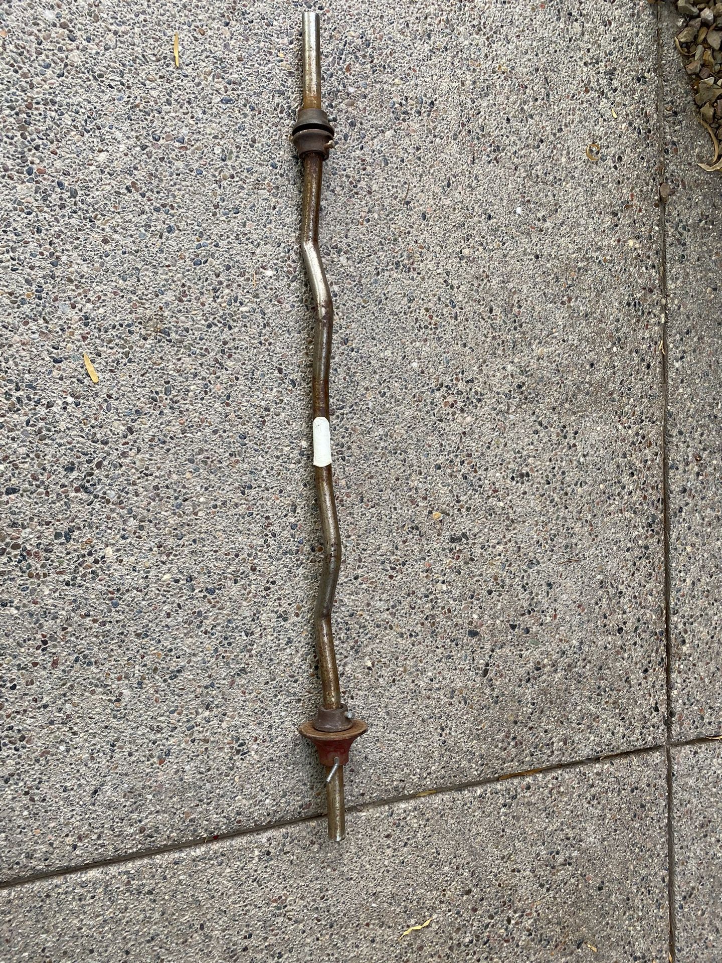 Weights, Curl Bar, 40 Pound Dumbbell