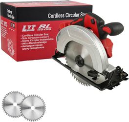 Cordless Electric circular saw, used for home renovation (only tool)compatible with DeWALT 20V battery