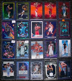 NBA Basketball Numbered, Patch and Auto Card Lot