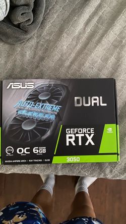 Asus RTX 3050 Dual OC 6GB