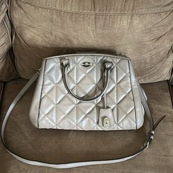 Coach Small Margot Carryall In Quilted Leather Crossbody Bag 