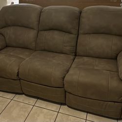 Power Reclining Sofa + Loveseat