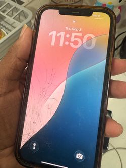 iPhone 12 Pro Max 245GB (cracked screen)