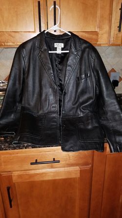 Black Leather Jacket women's size medium