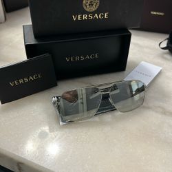 New Versace Aviator Sunglasses 