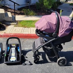 Graco Stroller With Car Seat And Base