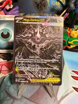 Mega Darkrai ex 116/084 Pokemon: Pitch Black (SIR/ENG/NM)