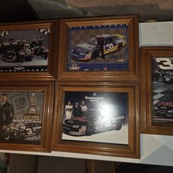 NASCAR Collectable Pictures In Frames