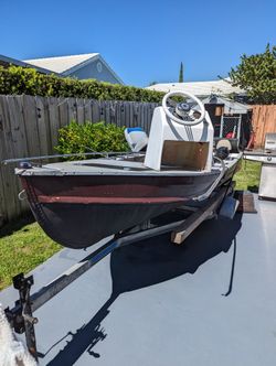 16 Foot Aluminum Boat 