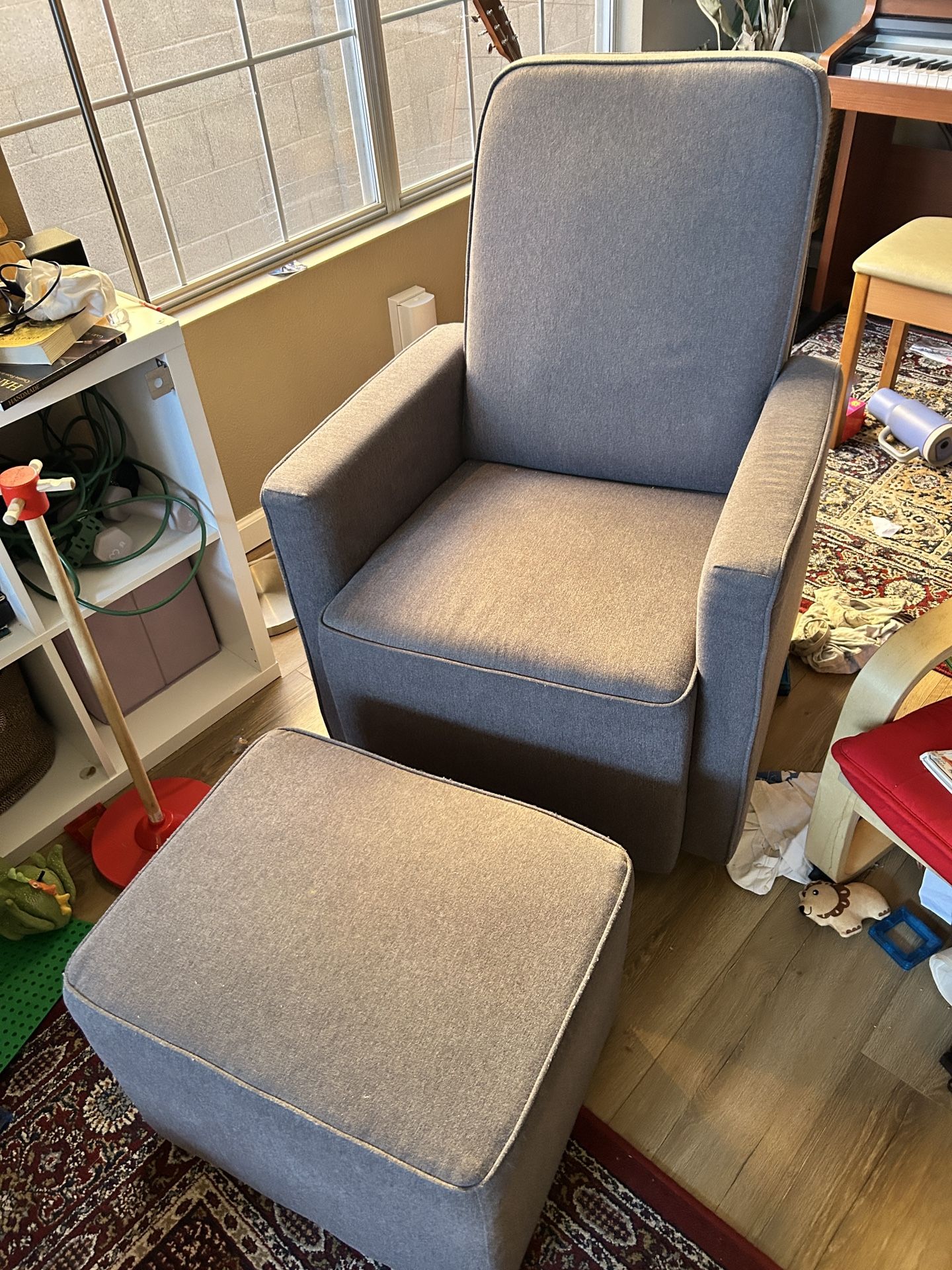 Grey Rocking Chair Rocker