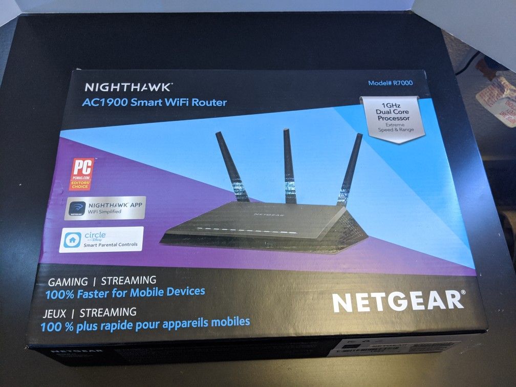 Netgear Nighthawk AC1900 smart Wifi gaming router