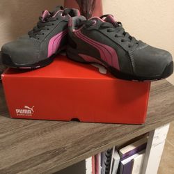 Women Puma Steel toe Shoe