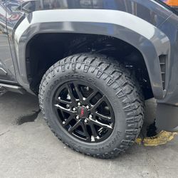 New Toyota Tacoma Rims And Tires 18” OEM Factory Wheels Rines Y Llantas Nuevas 2024-2026 Tacoma 