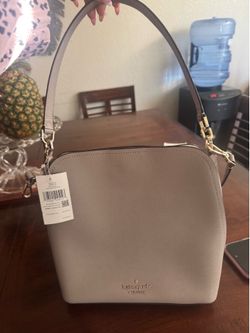 Authentic Kate Spade Darcy Large Bucket bag in Warm Taupe