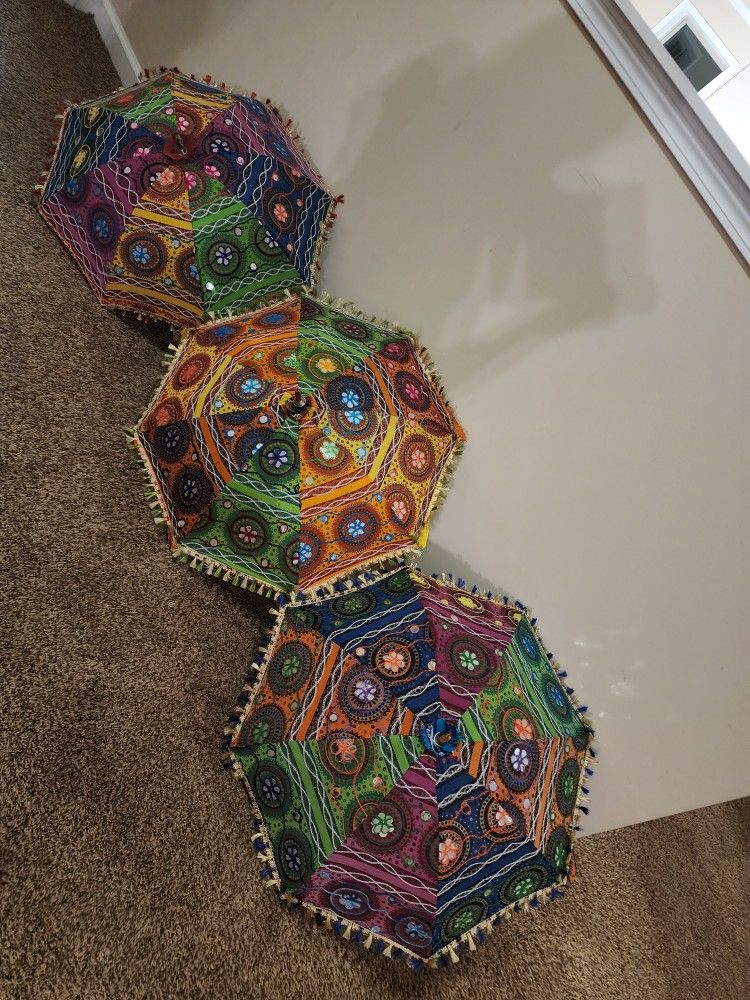 Antique Umbrella Decor
